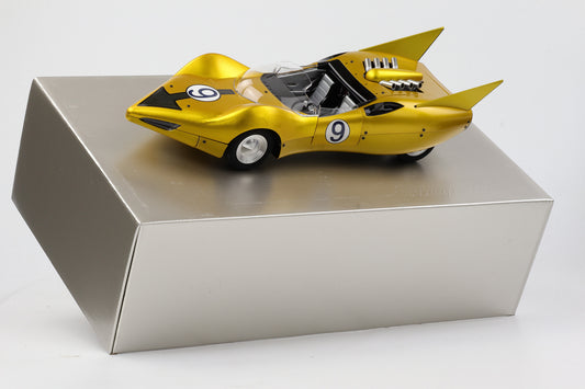 1:18 Schwyn Haas Speed Racer Shooting Star #9 ALUMINIUM Gold Version