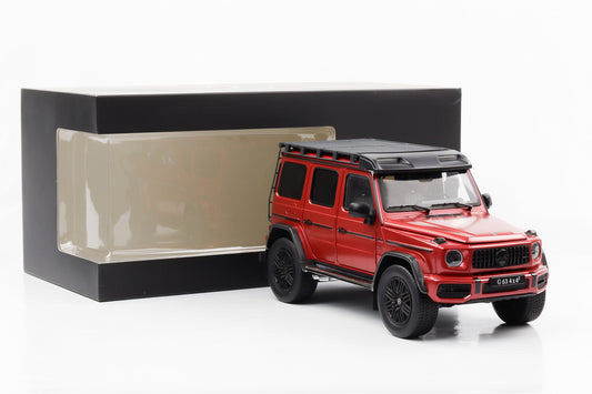 1:18 Mercedes-Benz AMG G 63 4x4 nero ossidiana pazzo iScale Dealer Limited