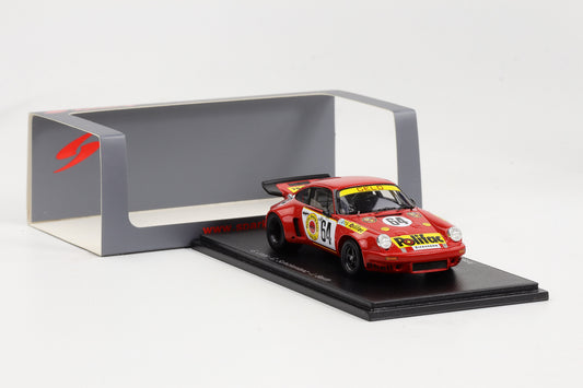 1:43 Spark Porsche Carrera 911 RSR #64 Loos Schickentanz Barth 24H LeMans 1974