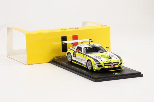 1:43 Spark Mercedes-Benz SLS AMG GT3 #19 Black Falcon 24h Spa 2012 SB034