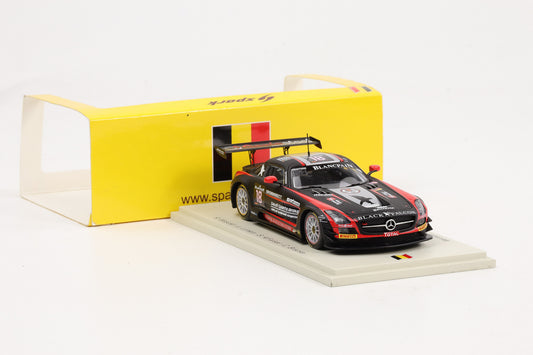 1:43 Spark Mercedes-Benz SLS AMG GT3 Black Falcon 24h Spa 2014 SB085