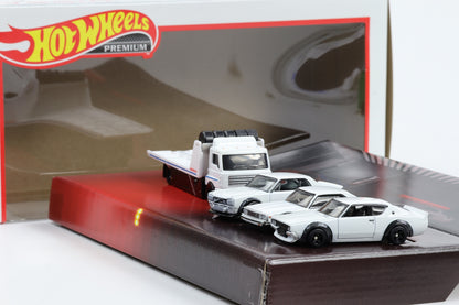 1:64 Nissan Skyline Premium Diorama Box Set #5 Hot Wheels