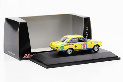 1:43 Opel Ascona A Rallye Conrero #2 gelb Schuco diecast