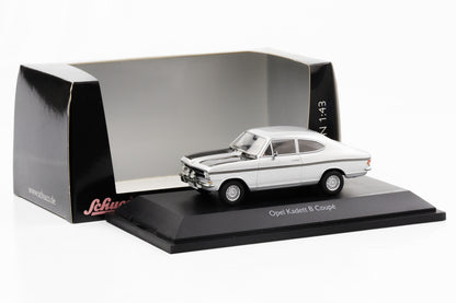 1:43 Opel Kadett B Coupe Rallye metallic silber Schuco diecast