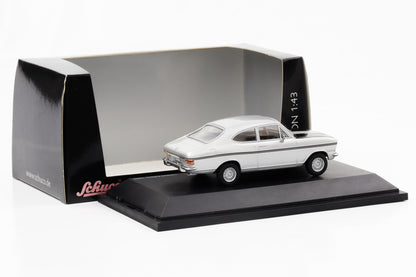 1:43 Opel Kadett B Coupe Rallye metallic silber Schuco diecast