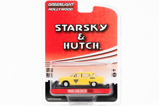 1:64 Starsky & Hutch 1968 Checker Taxi gelb Greenlight Hollywood