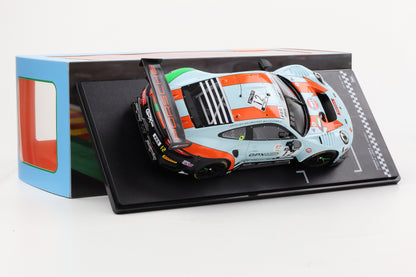 1:18 IXO Porsche 911 GT3 R Gulf #12 4th 24h Spa 2020 Campbell Pilet Jaminet