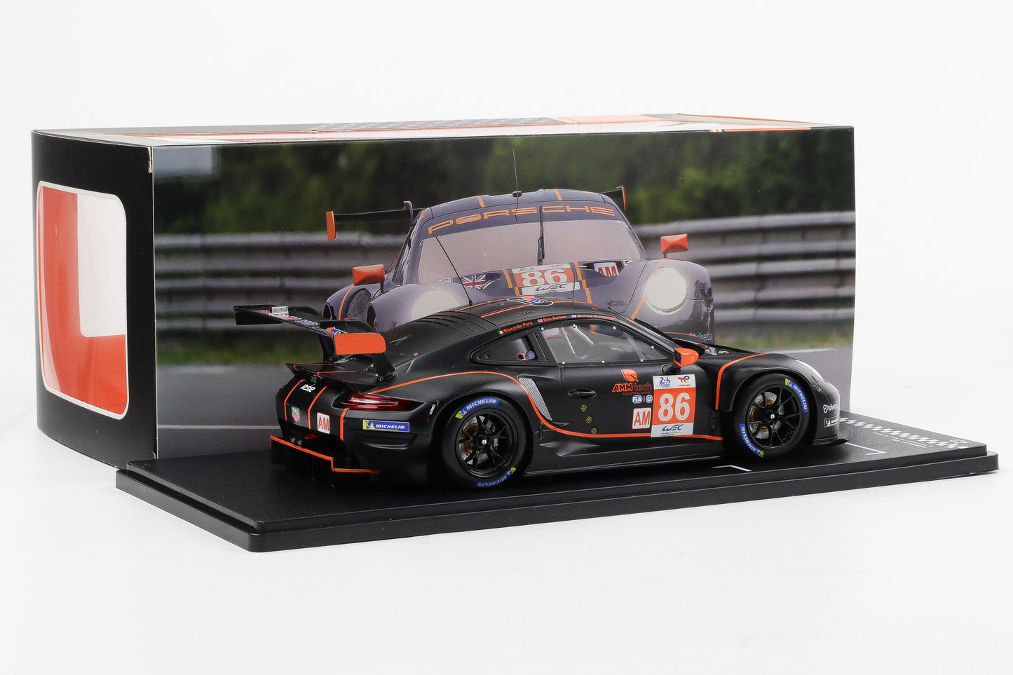 1:18 IXO Porsche 911 RSR-19 Gulf #86 24h LeMans 2022 GR Racing
