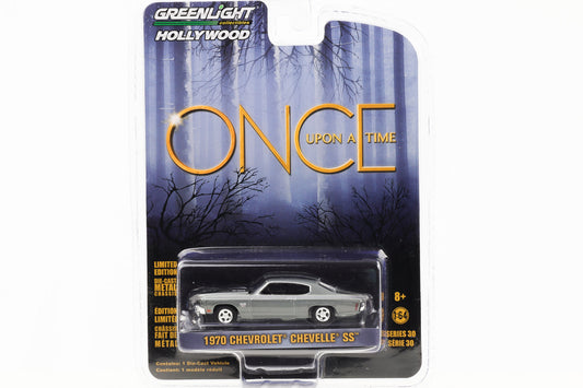 1:64 Once Upon A Time 1970 Chevrolet Chevelle SS metallic-grau Greenlight Hollywood