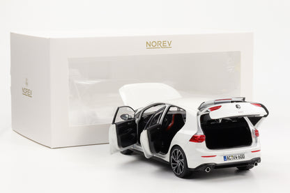 1:18 Norev VW Volkswagen Golf VIII GTI 5-door 2021 whitemetallic 188593