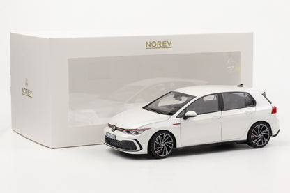 1:18 Norev VW Volkswagen Golf VIII GTI 5-door 2021 whitemetallic 188593