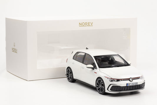1:18 Norev VW Volkswagen Golf VIII GTI 5-door 2021 whitemetallic 188593
