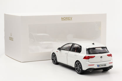 1:18 Norev VW Volkswagen Golf VIII GTI 5-door 2021 whitemetallic 188593