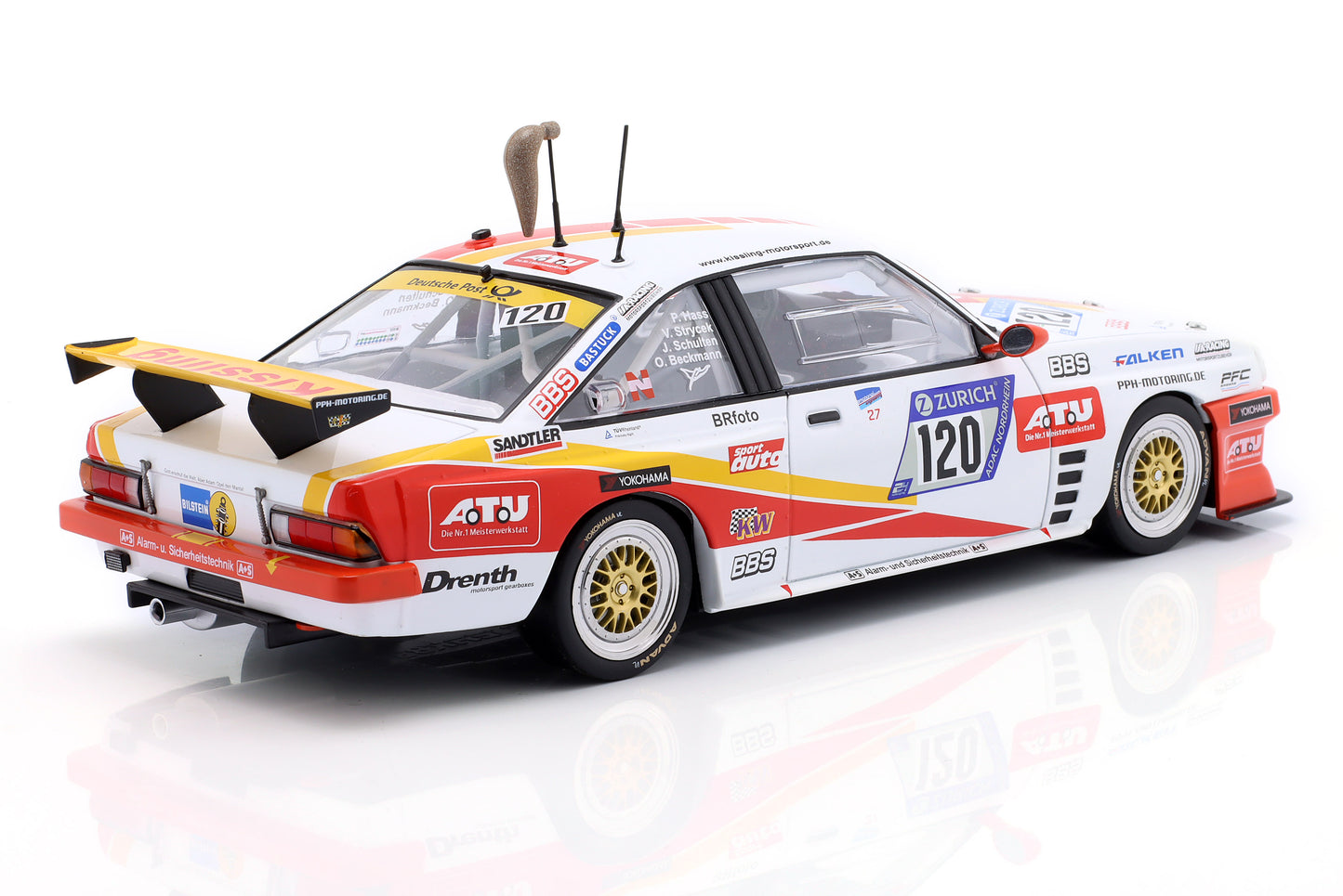 1:18 Opel Manta B2 #120 Fuchsschwanz 24h Nürburgring 2018 Werk83