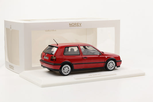 1:18 Norev VW Volkswagen Golf 3 GTI 1996 Flashrot 20 Years Edition 188418