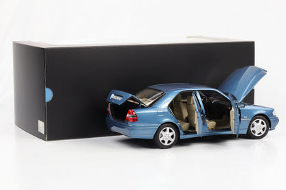 1:18 Mercedes-Benz C 200 W202 Limousine 1997 Aquamarinblau  Norev Dealer limited