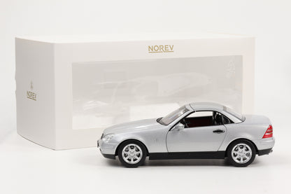 1:18 Norev Mercedes Benz SLK 200 Roadster R170 1996-2000 brillant silber