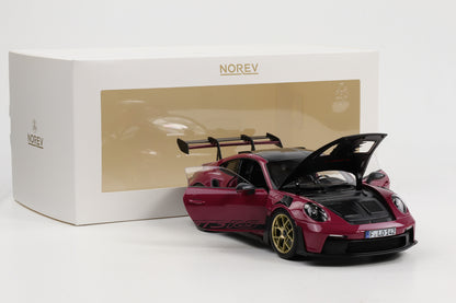 1:18 Norev Porsche 911 GT3 RS Weissach Package 2022 sternrubin 187370