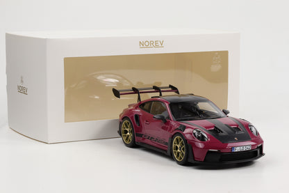 1:18 Norev Porsche 911 GT3 RS Weissach Package 2022 sternrubin 187370