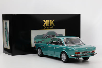 1:12 KK-Scale BMW 3.0 CSI E9 mit Alpina Felgen 1971 türkis metallic diecast