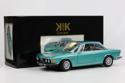 1:12 KK-Scale BMW 3.0 CSI E9 mit Alpina Felgen 1971 türkis metallic diecast