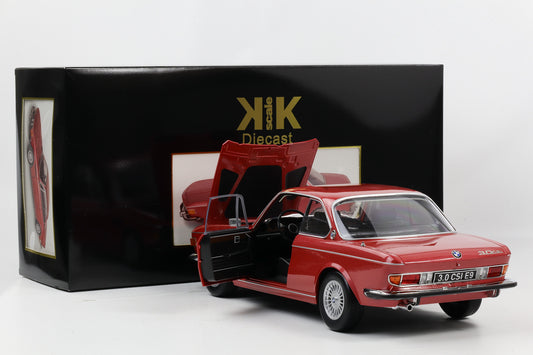 1:12 KK-Scale BMW 3.0 CSI E9 mit Alpina Felgen 1971 rotmetallic diecast