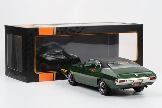 1:18 IXO Ford Gran Torino Movie Eastwood Sport 2-Door 1972 greenmetallic