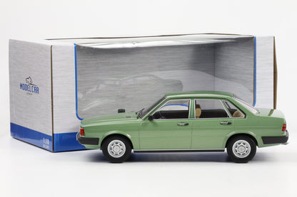 1:18 MCG Audi 80 B2 1978 hellgrün metallic diecast