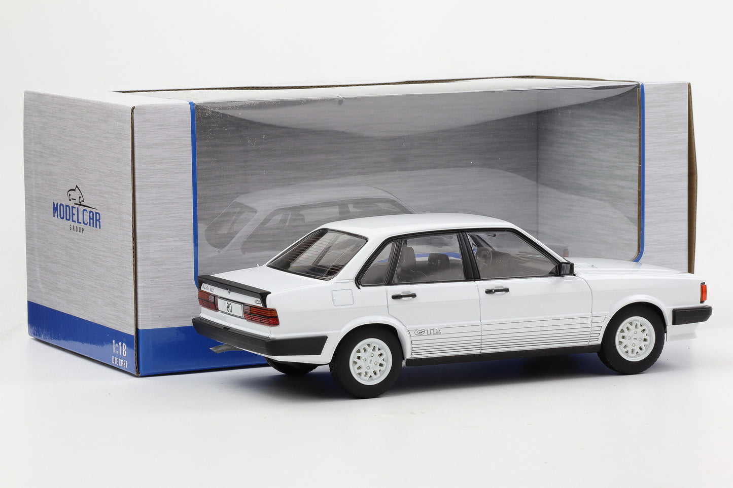 1:18 MCG Audi 80 GTE B2 1978 weiss diecast