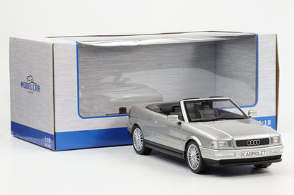 1:18 MCG Audi 80 B3 Cabrio 1991 silber diecast