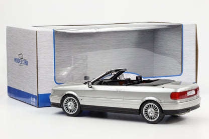 1:18 MCG Audi 80 B3 Cabrio 1991 silber diecast