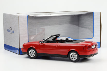 1:18 MCG Audi 80 B3 Cabrio 1991 rot diecast