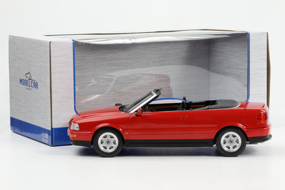 1:18 MCG Audi 80 B3 Cabrio 1991 rot diecast