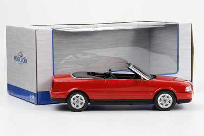 1:18 MCG Audi 80 B3 Cabrio 1991 rot diecast