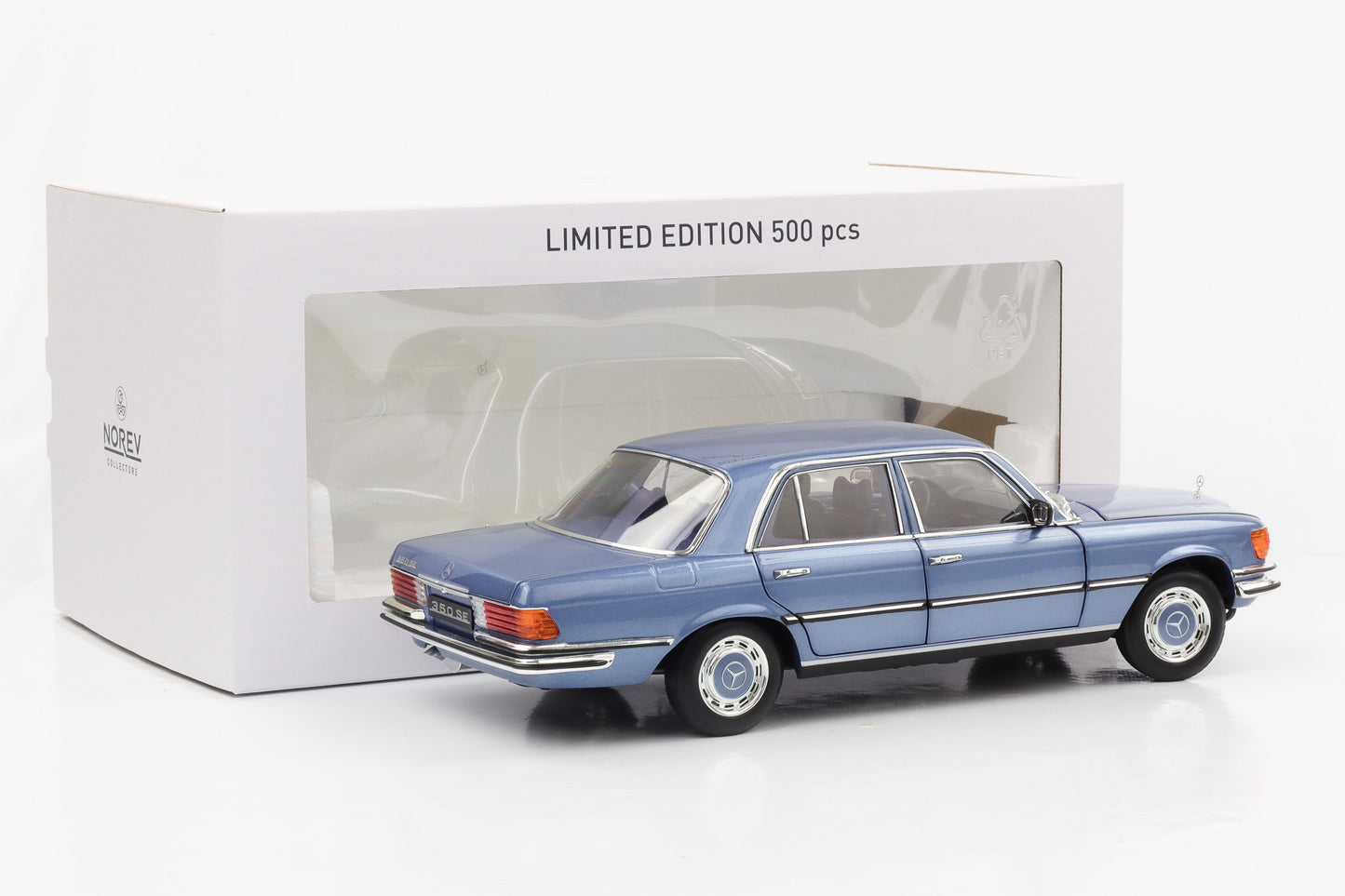 1:18 Mercedes-Benz 350 SE W116 1973 blaumetallic Norev limited