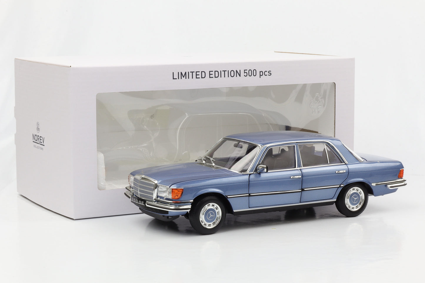 1:18 Mercedes-Benz 350 SE W116 1973 blaumetallic Norev limited