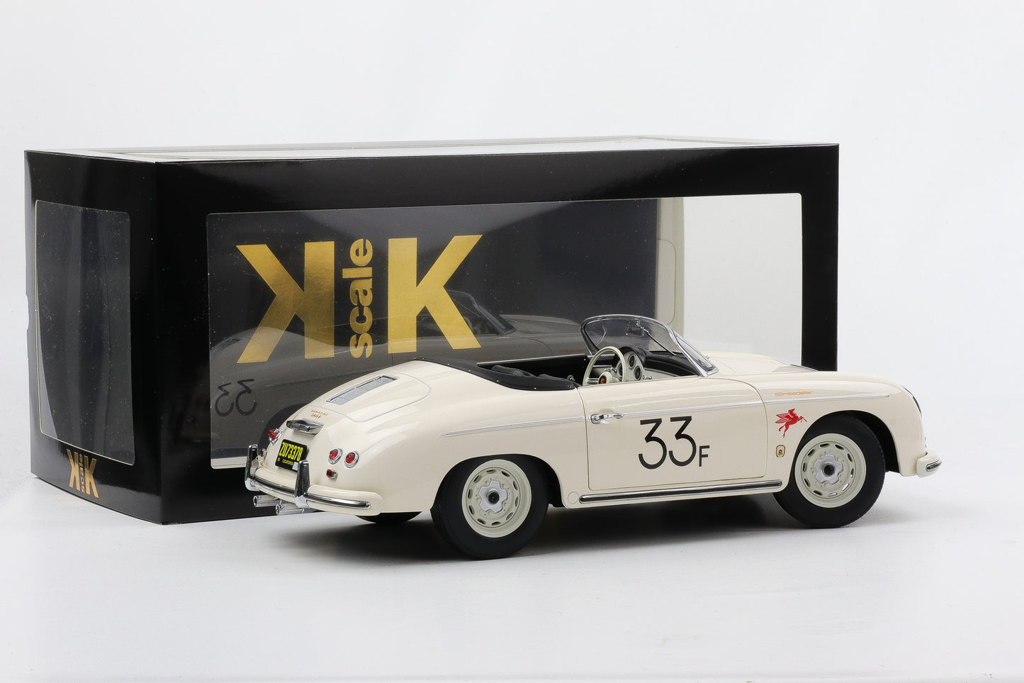 1:12 KK-Scale Porsche 356 A Speedster #33 weiss James Dean 1955