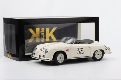 1:12 KK-Scale Porsche 356 A Speedster #33 weiss James Dean 1955