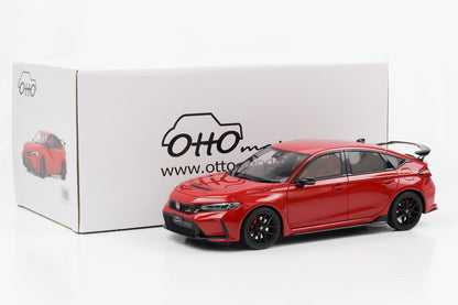 1:18 Honda Civic Type R 2022 rot Ottomobile OT067 Resin NEU OVP