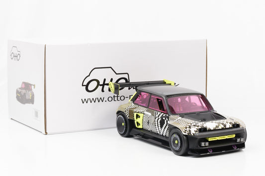 1:18 Renault 5 Turbo 3E Black 2022 Concept Car 50 Years Ottomobile OT447 Resin NEU OVP