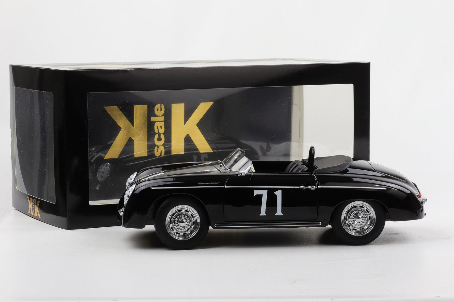 1:12 KK-Scale Porsche 356 A Speedster #71 schwarz Steve McQueen 1955