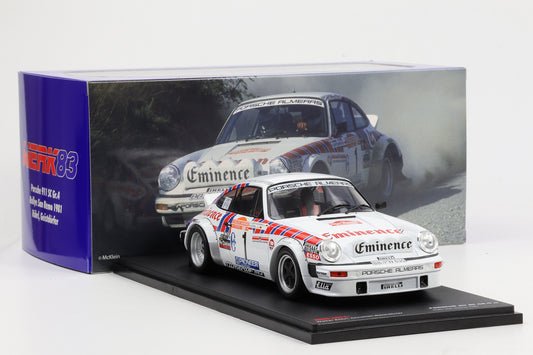 1:18 Werk83 Porsche 911 SC Gr.4 #1 Rallye San Remo 1981 Röhrl Geistdörfer