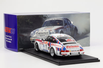 1:18 Werk83 Porsche 911 SC Gr.4 #1 Rallye San Remo 1981 Röhrl Geistdörfer
