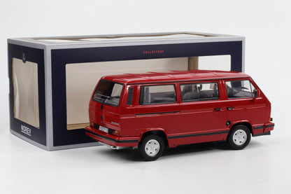 1:18 Norev VW Volkswagen Bus T3 REDSTAR Multivan 1990 limited diecast 188542