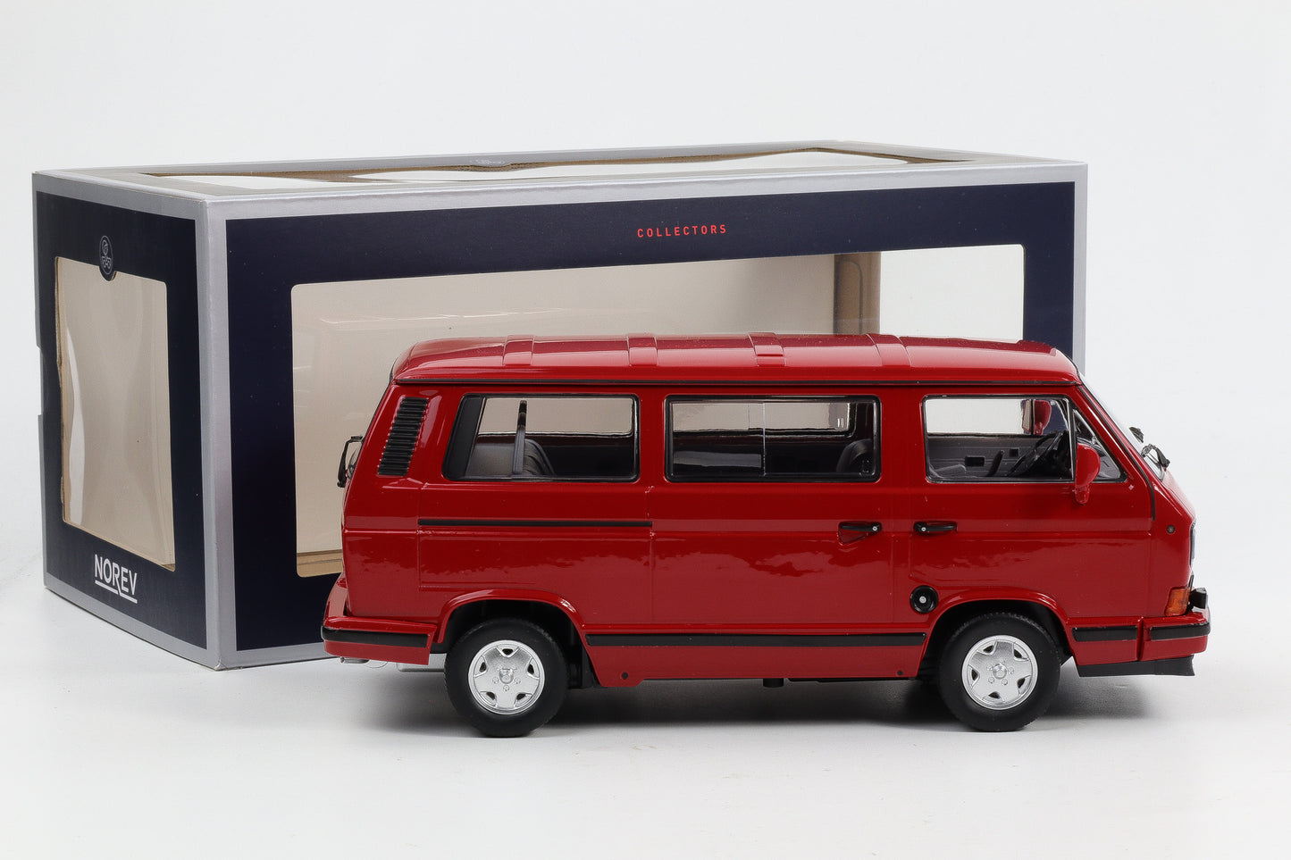 1:18 Norev VW Volkswagen Bus T3 REDSTAR Multivan 1990 limited diecast 188542
