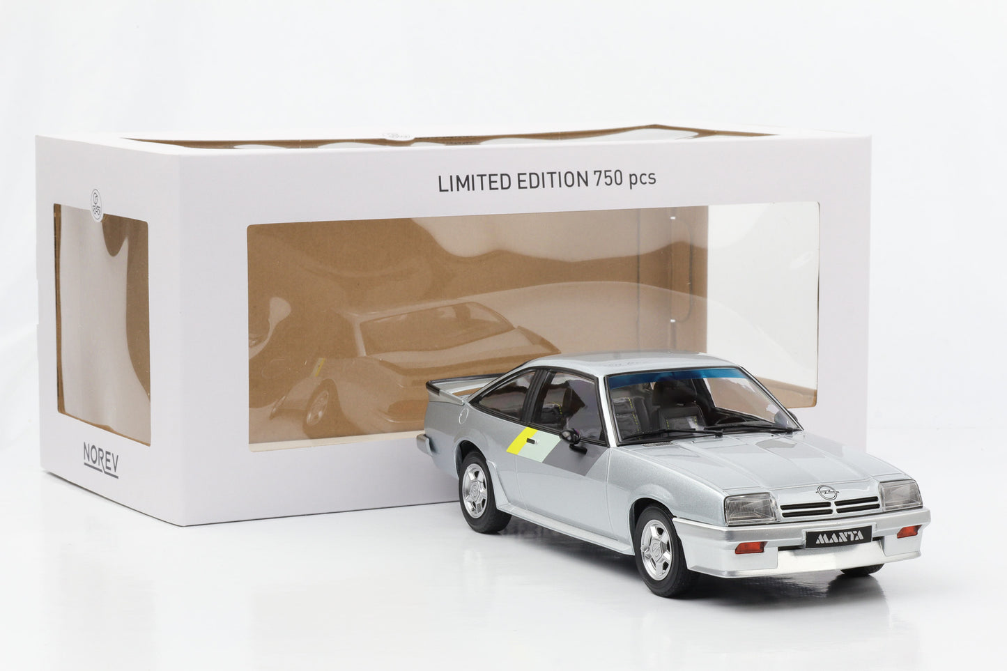 1:18 Opel Manta i240 1985 silber Norev 183301 diecast limited