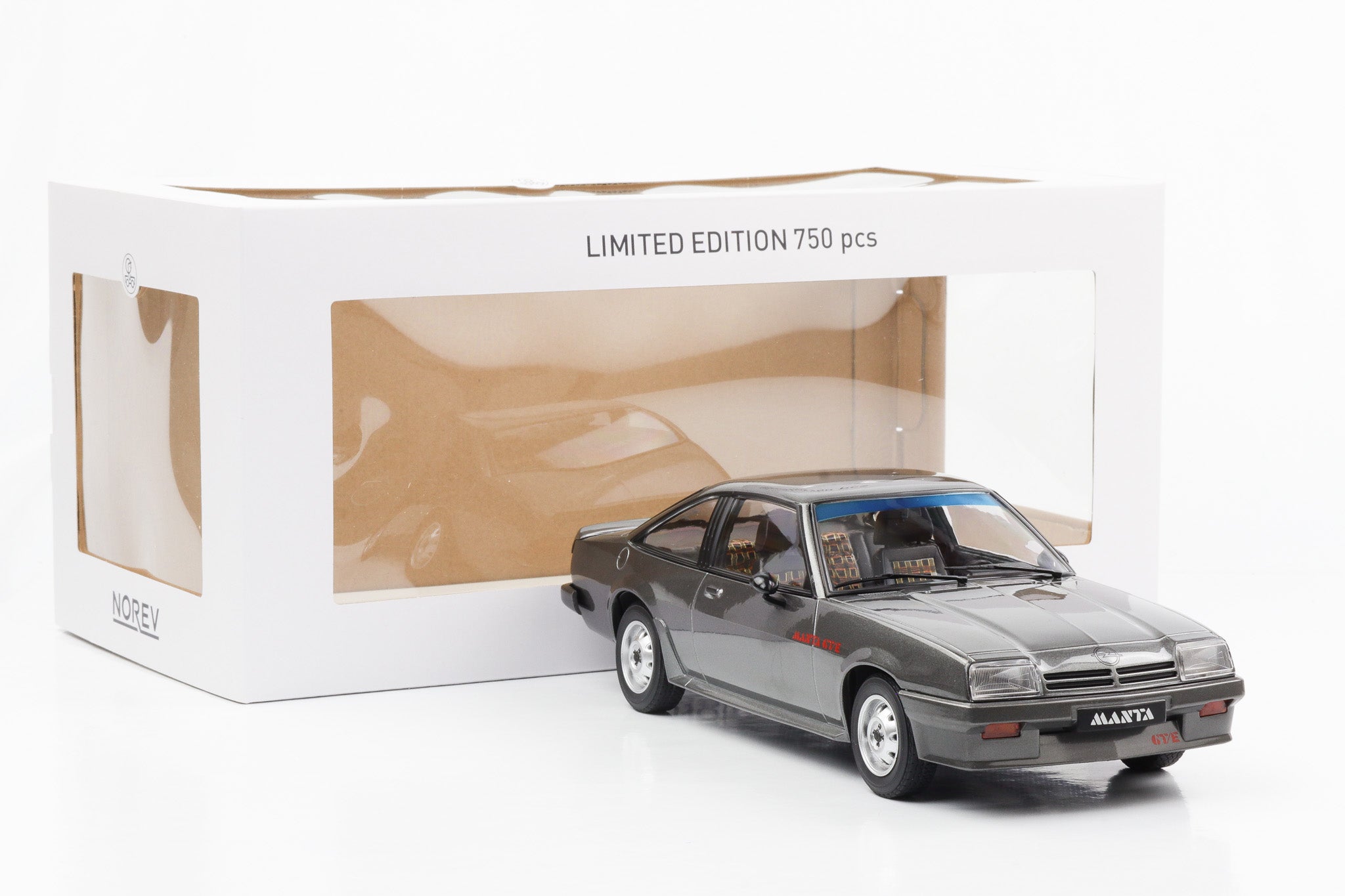 183303 1:18 Opel Manta GT/E 1982 grau metallic Norev 183303 diecast limited ...