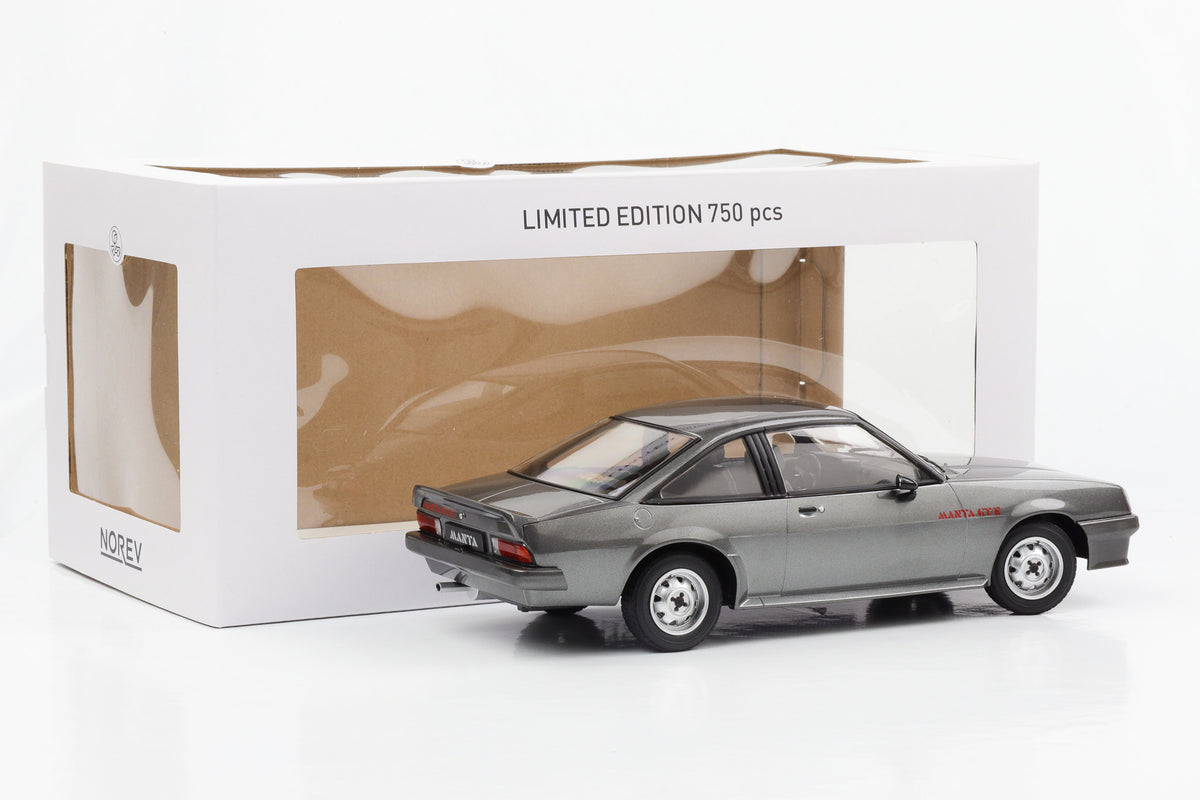 183303 1:18 Opel Manta GT/E 1982 grau metallic Norev 183303 diecast limited ...