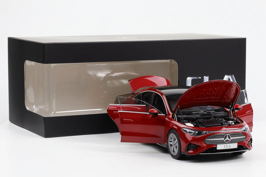 1:18 NZG Mercedes Benz CLA 2025 Modell C174 4-door patagonienrot Dealer
