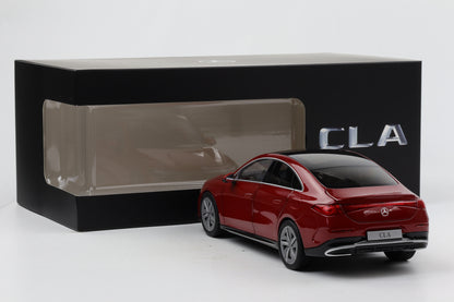 1:18 NZG Mercedes Benz CLA 2025 Modell C174 4-door patagonienrot Dealer